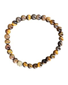 pulsera de fluorita 6mm