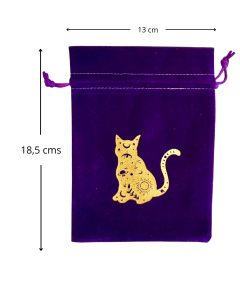 bolsa terciopelo sol